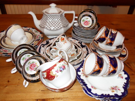 Assorted Vintage Crockery